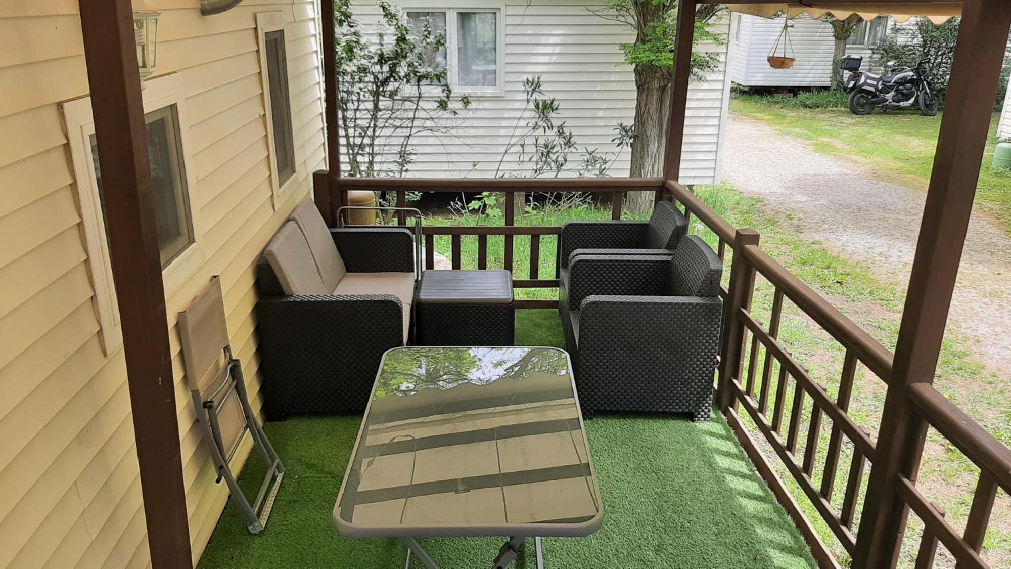 Mobil Home Dans Camping 3 Etoiles Mas De Lastourg Avec Piscine,Snack, Villefranche-de-Conflent Dış mekan fotoğraf